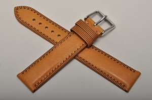 Pasek Morellato Pisano 5046, Skórzany, Jasny brąz, 20mm