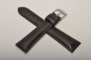 Pasek Horido 158, Skórzany, Brązowy, 20mm