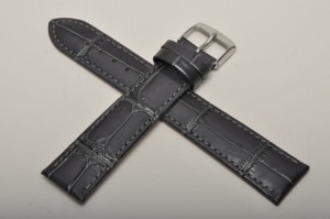 Pasek Horido 1320, Skórzany, Szary, 22mm, XL