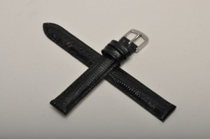 Pasek Bonflair Teju 20206, Skórzany, Czarny, 12mm