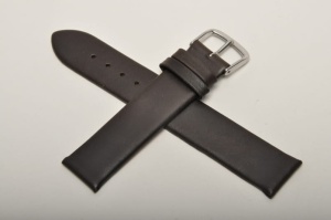 Pasek Fluco Polo 305M, Skórzany, Ciemny brąz, 18mm