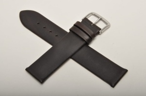 Pasek Fluco Polo 305M, Skórzany, Ciemny brąz, 20mm