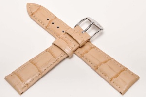 Pasek Campagnolo 452110, Skórzany, Beżowy, 20mm