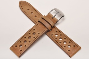 Pasek Horido 9616 Vintage Rally, Skórzany, Brązowy, 20mm