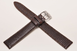 Pasek Bros 8917, Skóra naturalna, Ciemny brąz, 14mm