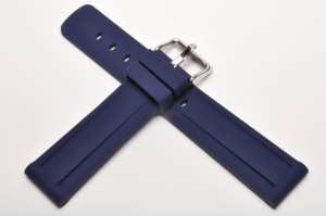 Pasek Stailer BC108, Silikonowy, Niebieski, 20mm