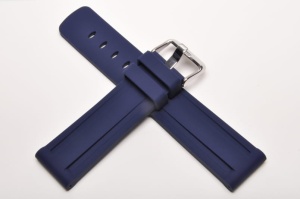 Pasek Stailer BC108, Silikonowy, Niebieski, 22mm