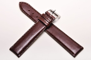 Pasek Campagnolo 715510, Skórzany, Ciemny brąz, 18mm