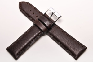 Pasek Campagnolo 602210, Skórzany, Ciemny brąz, 22mm