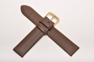 Pasek Fluco Consul 311M, Skórzany, Brązowy, 19mm