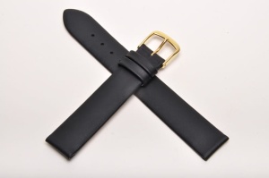 Pasek Fluco Consul 311M, Skórzany, Czarny, 17mm