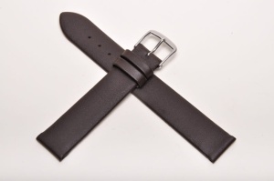 Pasek Fluco Consul 311M, Skórzany, Ciemny brąz, 17mm