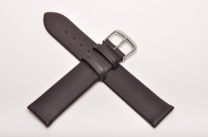 Pasek Fluco Consul 311M, Skórzany, Ciemny brąz, 19mm