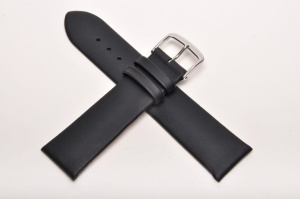 Pasek Fluco Consul 311M, Skórzany, Czarny, 22mm