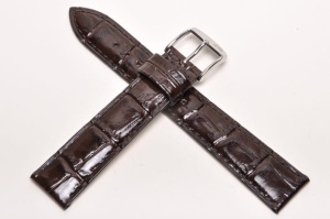 Pasek Campagnolo 452110, Skórzany, Ciemny brąz, 18mm