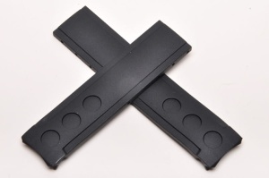 Pasek do zegarka Tissot PRS516 T100430, Gumowy, Czarny, 20mm