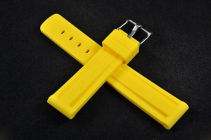 Pasek Campagnolo 0020, Silikonowy, Żółty, 20mm