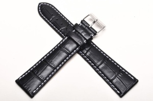 Pasek Stailer Original 2741, Skórzany, Czarny, 22mm, XL