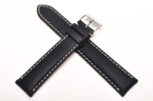 Pasek Stailer Original 4131, Skórzany, Czarny, 20mm, XL