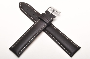 Pasek Stailer Original 4132, Skórzany, Ciemny brąz, 20mm, XL