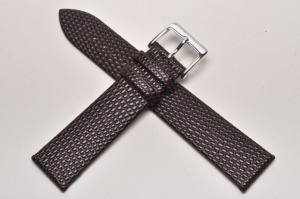 Pasek Horido 098, Skórzany, Ciemny brąz, 20mm
