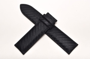 Pasek do zegarka Certina DS Podium Chrono C001639, Skórzany, Czarny, 21mm