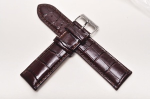 Pasek Stailer 1082, Skórzany, Brązowy, 22mm