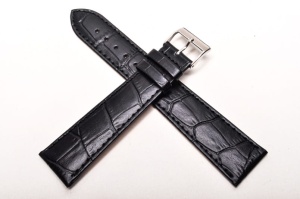 Pasek Stailer 1131A, Skórzany, Czarny, 22mm, XL