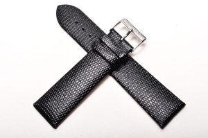 Pasek Stailer 1101, Skórzany, Czarny, 22mm