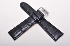 Pasek Stailer 1521A, Skórzany, Czarny, 22mm