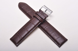 Pasek Stailer 1552B, Skórzany, Ciemny brąz, 20mm, XL