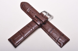 Pasek Stailer 1522, Skórzany, Brązowy, 20mm