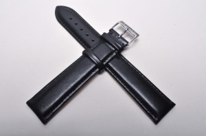 Pasek Stailer 1651 Skórzany, Czarny, 20mm, XL