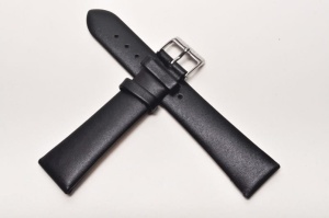 Pasek Stailer 1071, Skóra naturalna, Czarny, 20mm