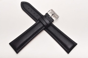 Pasek Stailer 1271, Skórzany, Czarny, 22mm