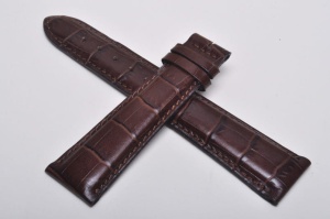 Pasek do zegarka Longines Heritage, Skórzany, Brązowy, 20mm