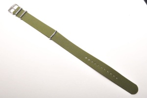 Pasek do zegarka Hirsch Rush, Nato, Zielony, 20mm