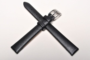 Pasek Stailer 1071, Skóra naturalna, Czarny, 12mm