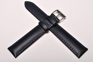 Pasek Stailer 1231, Skórzany, Czarny, 18mm, XL