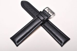 Pasek Stailer 1271, Skórzany, Czarny, 20mm, XL