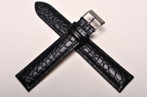 Pasek Stailer 2061, Skórzany, Czarny, 20mm, XL