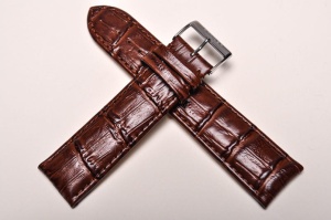 Pasek Stailer 1522, Skórzany, Brązowy, 24mm, XL