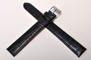 Pasek Stailer 1551, Skórzany, Czarny, 18mm, XXL