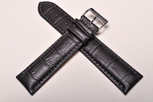 Pasek Stailer 2044, Skórzany, Szary, 22mm, XL