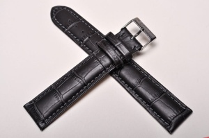 Pasek Stailer 2044, Skórzany, Szary, 20mm, XL