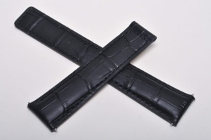 Pasek do zegarka Tag Heuer, Skórzany, Czarny, 19mm