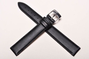 Pasek Bros 8541, Skóra naturalna, Czarny, 13mm