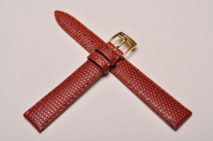 Pasek Bros 8917, Skóra naturalna, Brązowy, 14mm