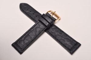 Pasek Bros 8800, Skóra bycza, Czarny, 22mm