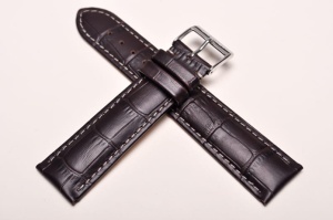 Pasek Stailer Original 9112, Skórzany, Ciemny brąz, 20mm